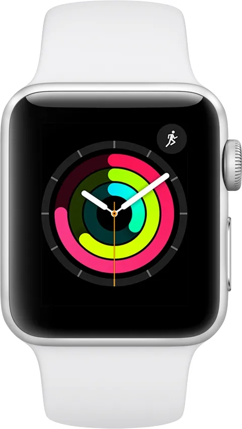 Apple Watch Series 3 42 мм (серебро)